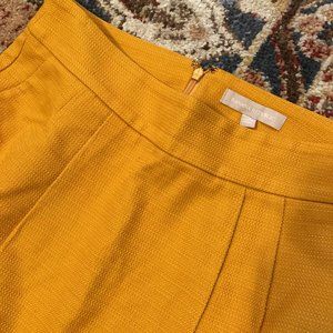 Goldenrod Banana Republic Pencil Skirt